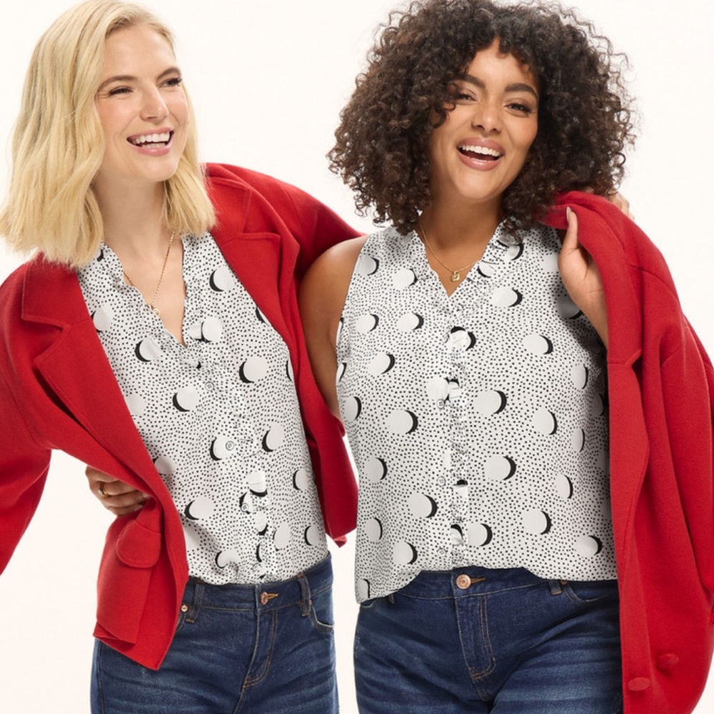 Cabi 8041 Moondust Take Two Top XS - Picture 2 of 11
